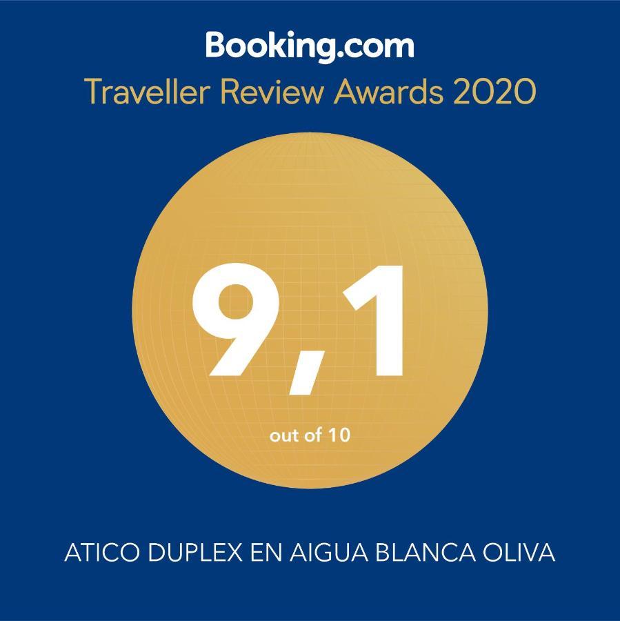 Atico Duplex En Aigua Blanca Oliva Apartment Ngoại thất bức ảnh